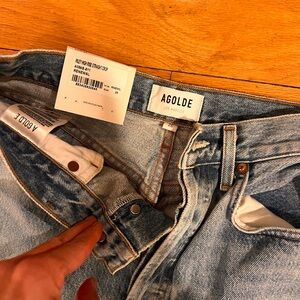 AGOLDE Women's Blue Jeans Renewal size 26 NWT